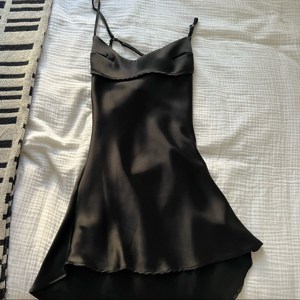 Black Zara mini dress NWOT
